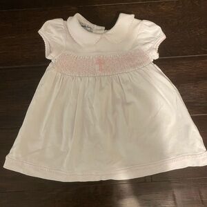 Magnolia Baby Pink Cross Dress with Bloomers